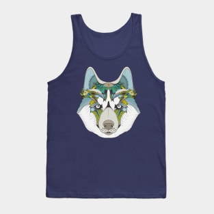 Husky Dog Siberian Alaskan Tank Top